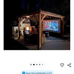 100" Elite Projection Screen 