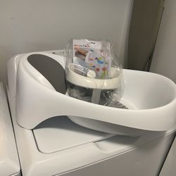 Baby Bath Tub with Three Support Positions for Newborn to Toddlers 