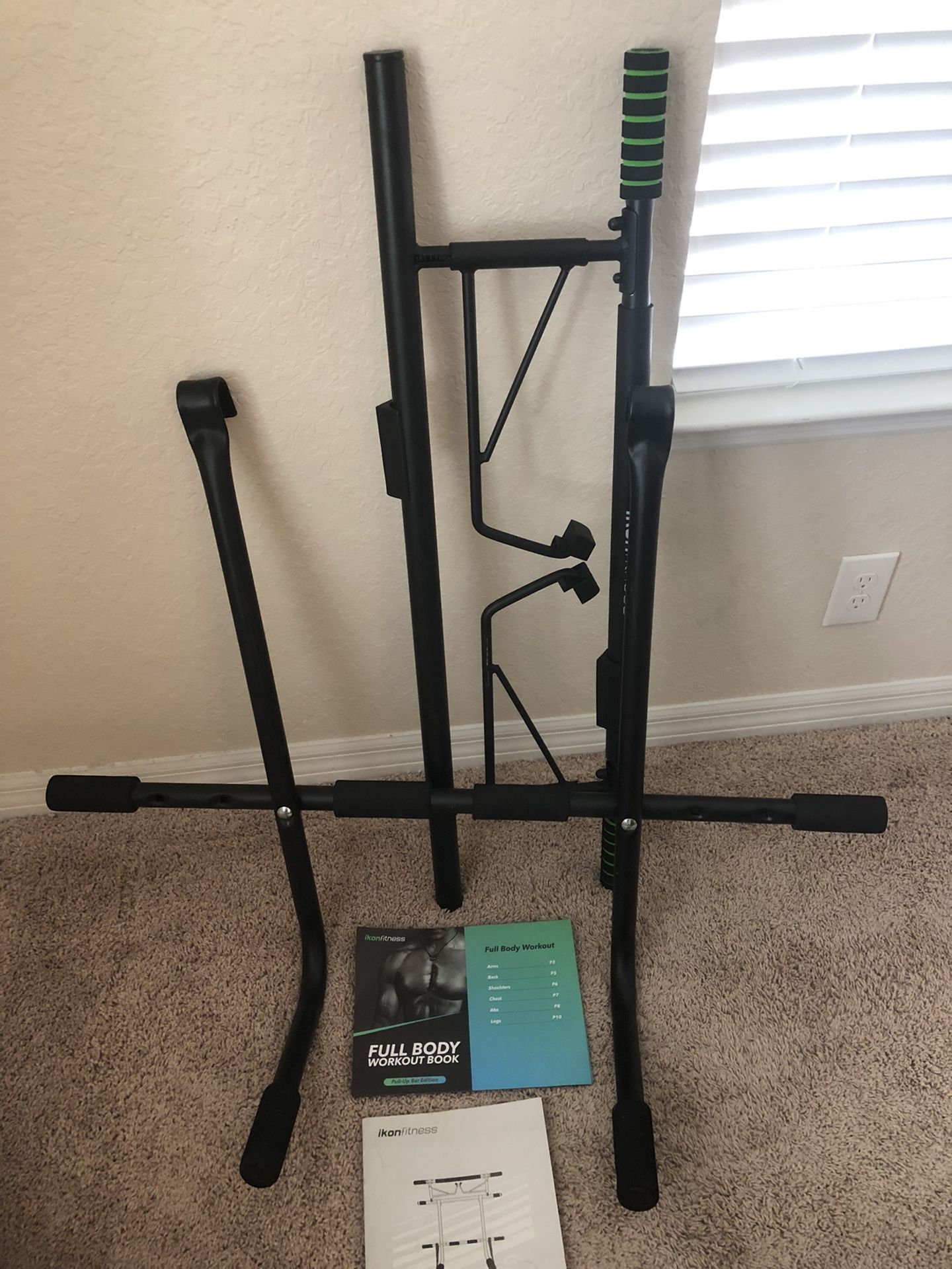 Ikon Fitness Premium Pull Up Bar & Matador