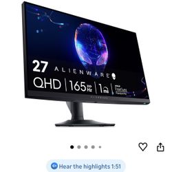 Alienware 1440p 180hz Monitor 