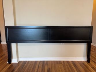 King Headboard Black