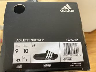 Adidas Slides Size 9