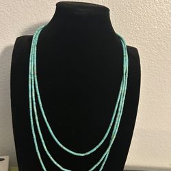 Turquoise Necklace Vintage 