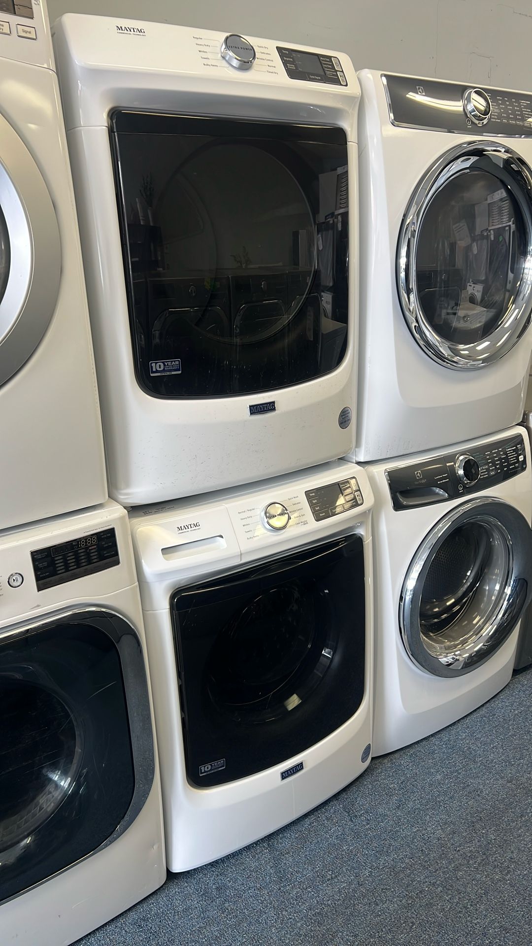 Front Load Maytag Washer And Dryer Ser Stackable