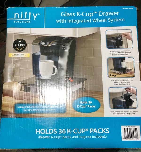 Glass K Cup Drawer For In Brea Ca Offerup Glass K Cup Drawer