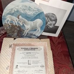 Very Nice Antigua Hand Made Collectibles Plates 