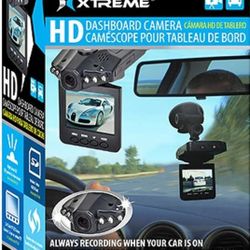Xtreme Cables Car Dash Camera - Black