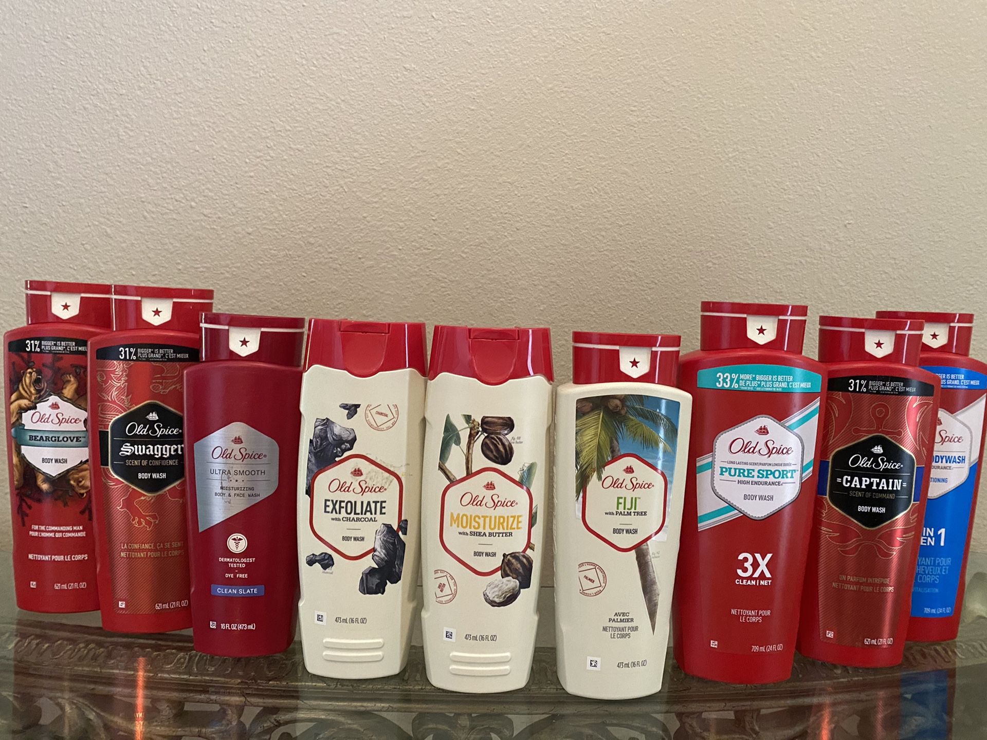 Old Spice body wash 2/$7