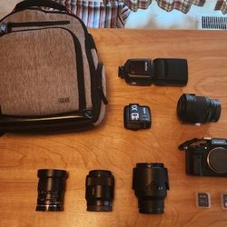 Sony A7iii w/ lenses