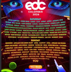 SELLING 2 EDC COLUMBIA TICKETS GA