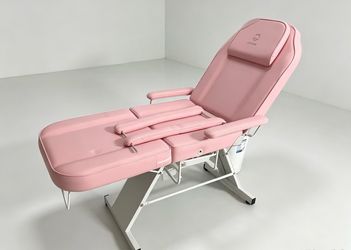 ✅标题 $100 Adjustable 3‑Section Pink Massage / Beauty Bed