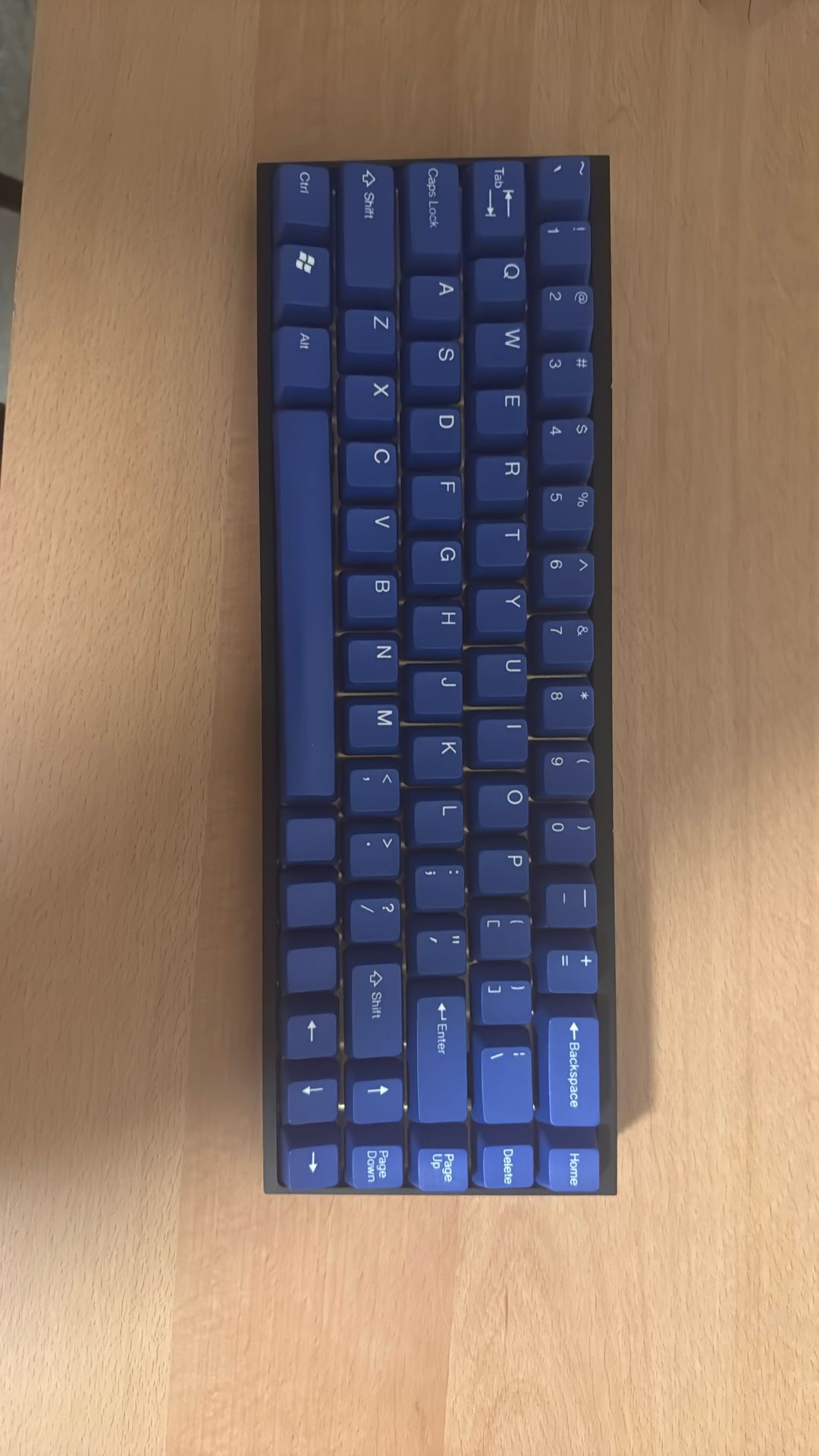 Tofu65 v1 custom blue Keycaps