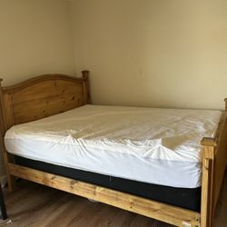 Bed frame/nightstand/dresser