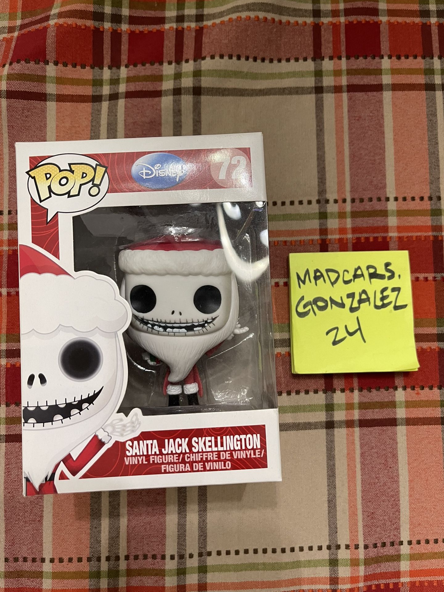 Funko Pop Disney Jack Skellington as Santa Claus #72