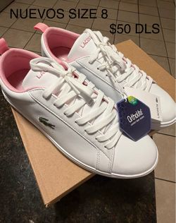 TENIS 👟 LACOSTE NUEVOS EN CAJA 📦 SIZE 8