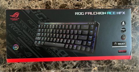 ASUS Gaming Keyboard Hall effect Falchion Ace HFX