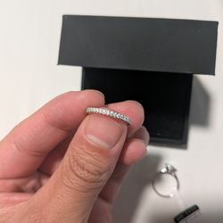 Engagement Ring And Band