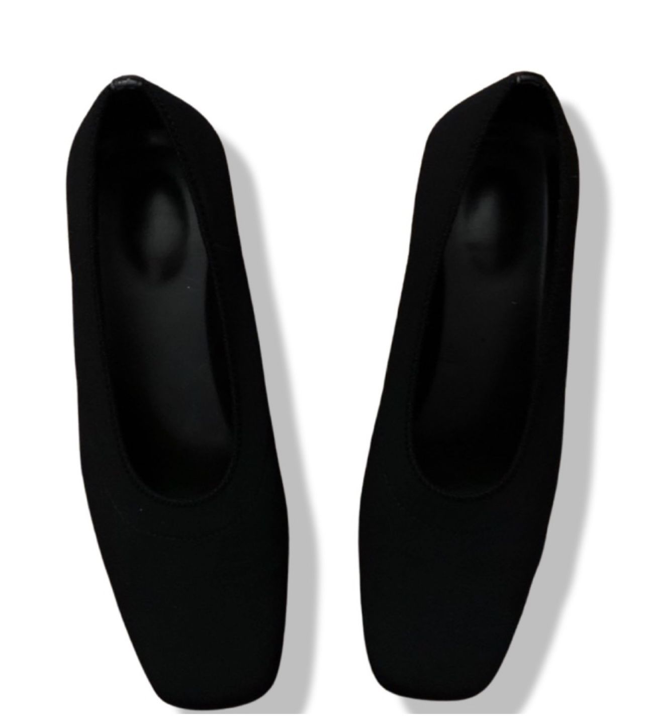 Women’s Softspots Brand Slip On Black Heels 10