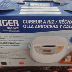 Tiger 5.5-Cup Micom Rice Cooker and Warmer