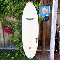 5’11 Von Sol Shadow Surfboard Surf Board (not Channel Islands Firewire Machado Bing Lost Rusty Twin Fin Fish Album Twin Pin Midlength)
