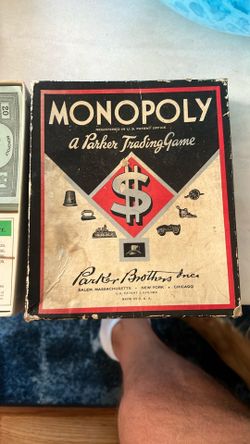 Vintage Monopoly 1936