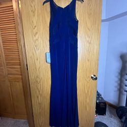 Blue macys Dress 
