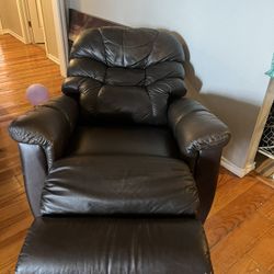 Lay-z Boy Leather Recliner 