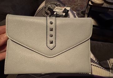 New Danielle Nicole STUD CROSSBODY PURSE BAG - Women | Color: Ice Blue