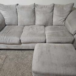 Couch, Chair And Ottoman
