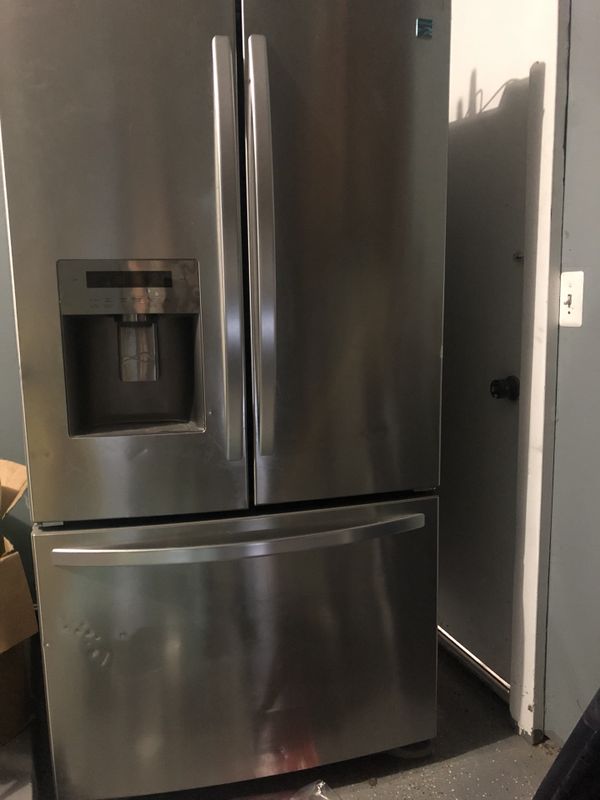 Kenmore Elite 71323 21 8 Cu Ft French Door Bottom Freezer Kenmore Elite 71323 21 8 Cu Ft French Door Bottom Freezer Refrigerator Stainless Steel