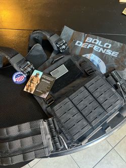 NEW- BOLO defense plate carrier
