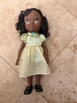 Disney Store Animators Collection Tiana Toddler Doll The Princess and Frog RARE