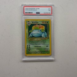 Pokemon Base Set Venusaur PSA 7