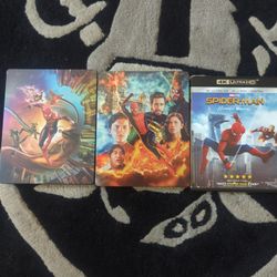 Spider Man Movie Bundle 4k UltraHD Blu-ray 