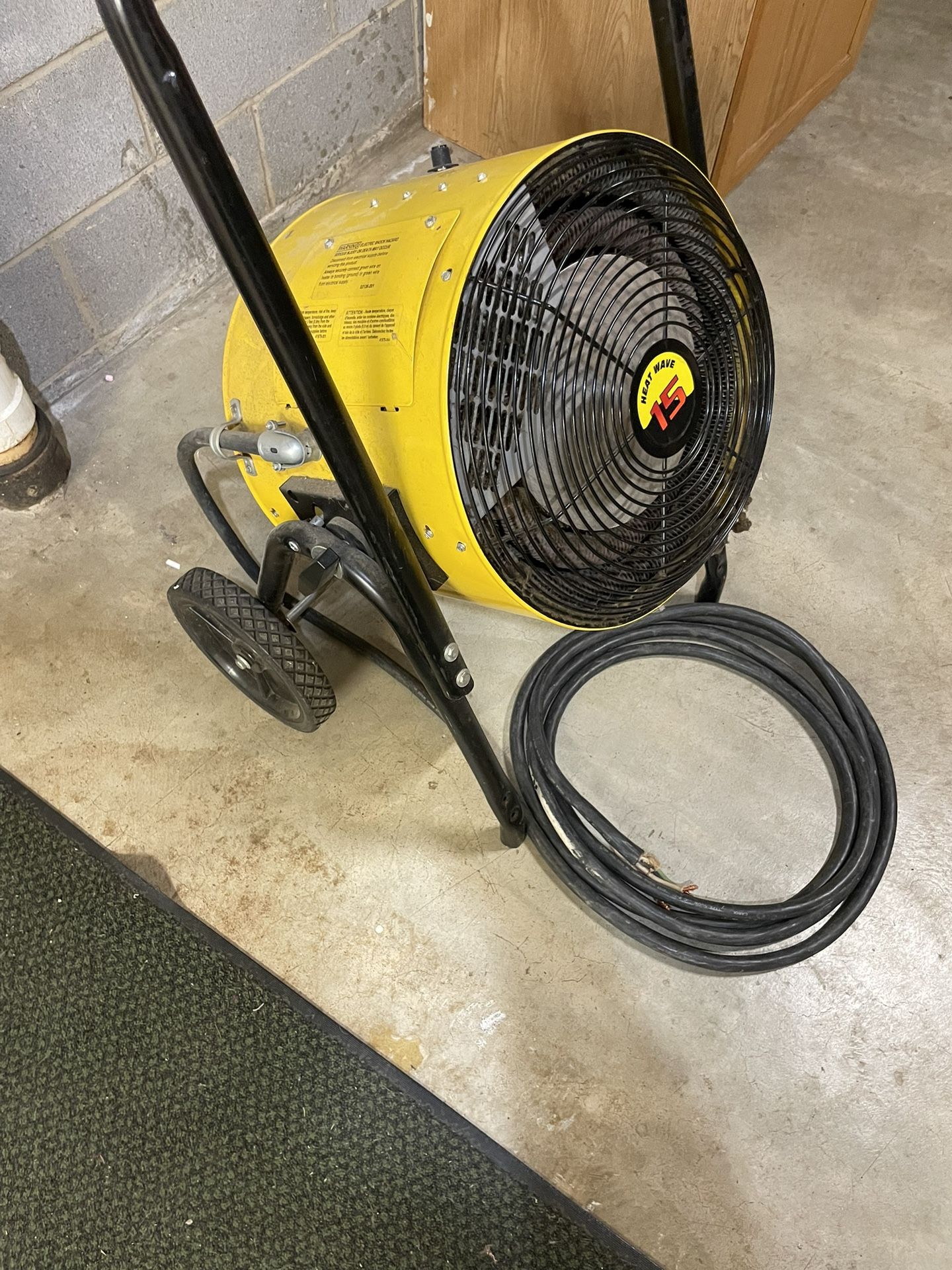 Forced Air Electric Heater