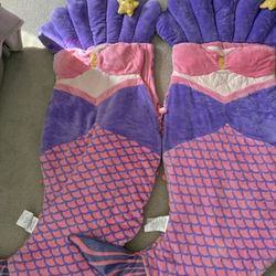 Mermaid sleeping bag