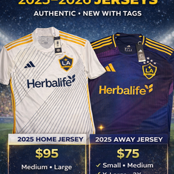 25-26 LA Galaxy jerseys