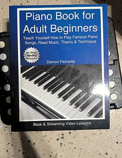 Piano Book for Adult Beginners
