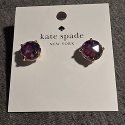 Kate Spade Purple Earrings
