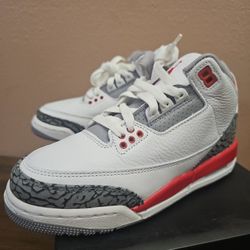 Jordan 3 Retro GS "Fire Red" 2022