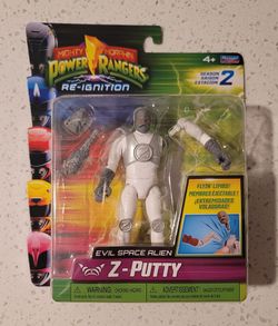 PLAYMATES 2026 POWER RANGERS RE-IGNITION Z-PUTTY SEASON 2 6'' ACTION FIGURE MOSC