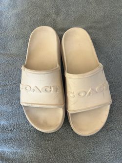 Shoes Coach slides men size 9