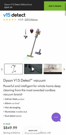 Dyson v15 Detect