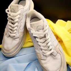 Adidas Supercourt RX Sneakers Men’s Size 12 White Suede Leather Low Tops EE6029

