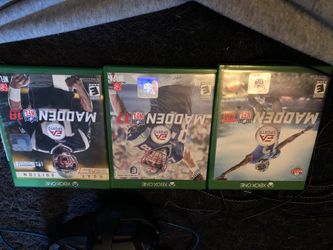 Madden 16 , 17 , and 18