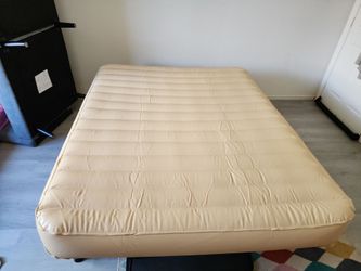 Frontgate EZ Bed Self-Inflating Raised Air Mattress with Rolling Storage Case