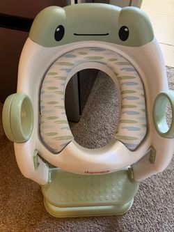 Used Hopscotch Frog Potty Training Seat