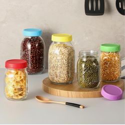 Plastic Mason Jar Lids (18 pack)