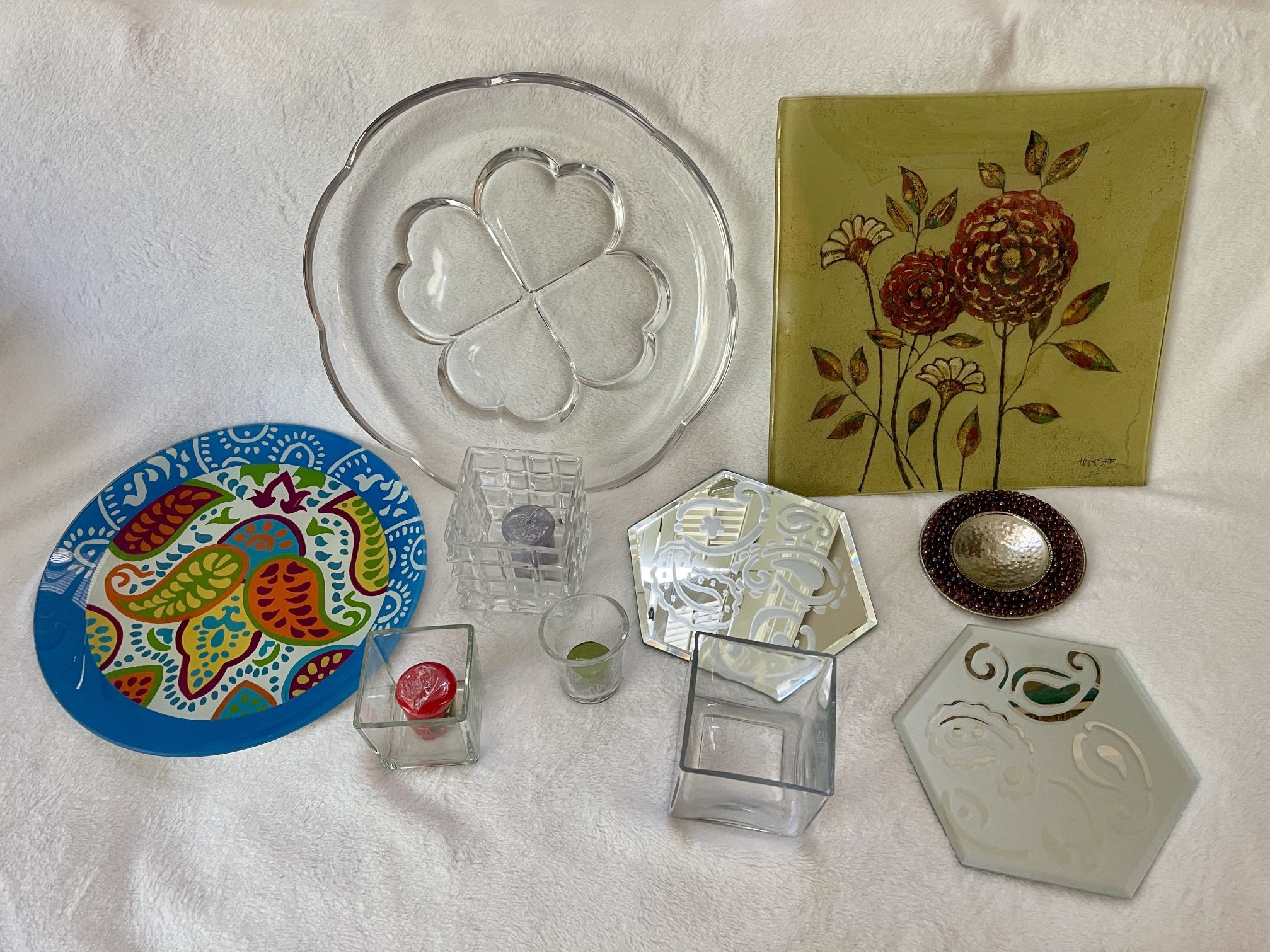 Platters, Candles, & Trivets Entertainment Bundle