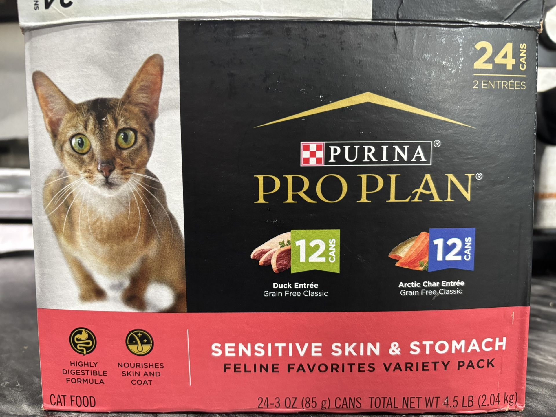 Purina Pro Plan Cat Food - Sensitive Skin & Stomach